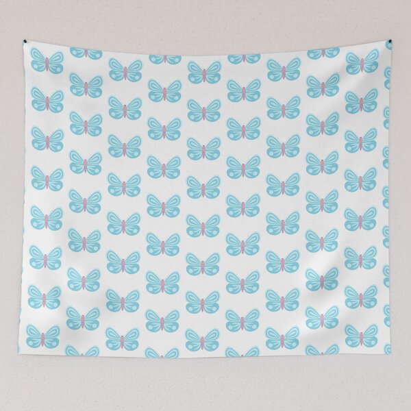 Item preview, Blue and Pink Butterfly designed and sold by daisyandlime.