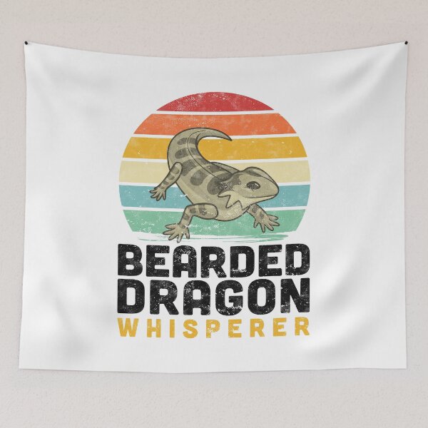 Item preview, Bearded Dragon Whisperer Lizard Agame Gift designed and sold by madgrfx.