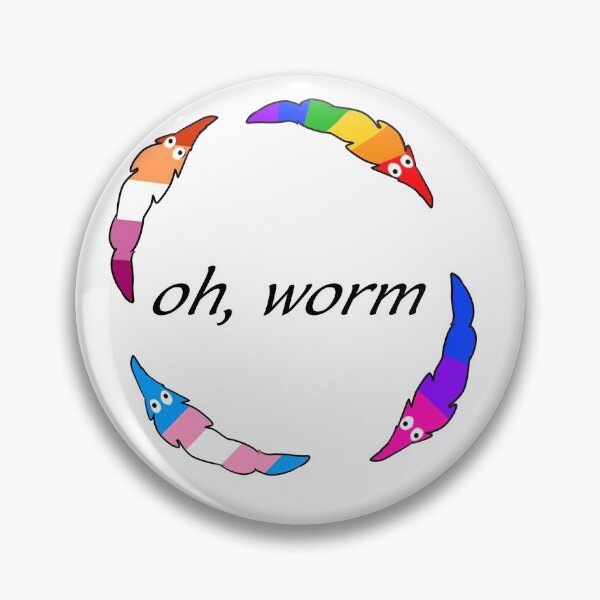 Item preview, "oh worm" (LGBT V.1) designed and sold by Tuesday87.