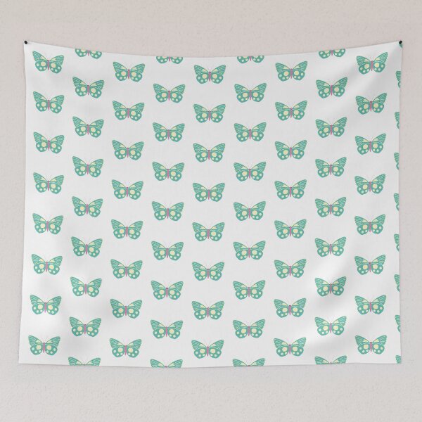 Item preview, Green, Yellow and Pink Butterfly designed and sold by daisyandlime.