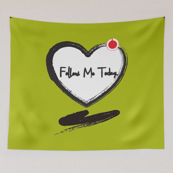 Item preview, Follow me today designed and sold by VichallanStudio.