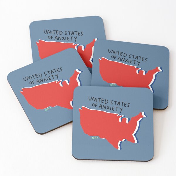 Item preview, united states of anxiety designed and sold by ujlamkaca.