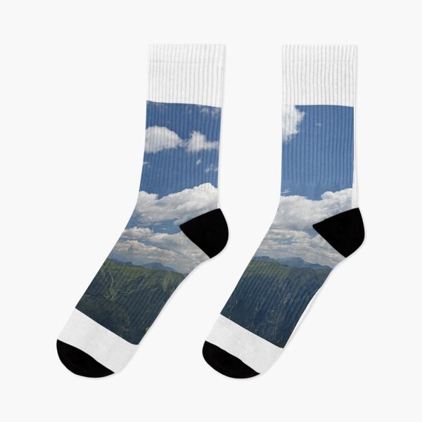 Item preview, Stubnerkogel mountains and blue sky with clouds landscape in Bad Gastein Austria designed and sold by goceris.