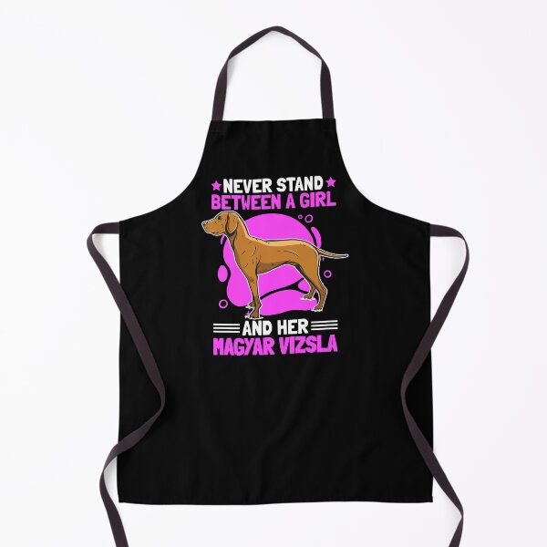 Item preview, Girl with Magyar Vizsla Pointing Dog saying designed and sold by madgrfx.