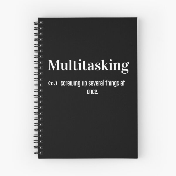 Item preview, Multitasking designed and sold by Reets_Redbubble.