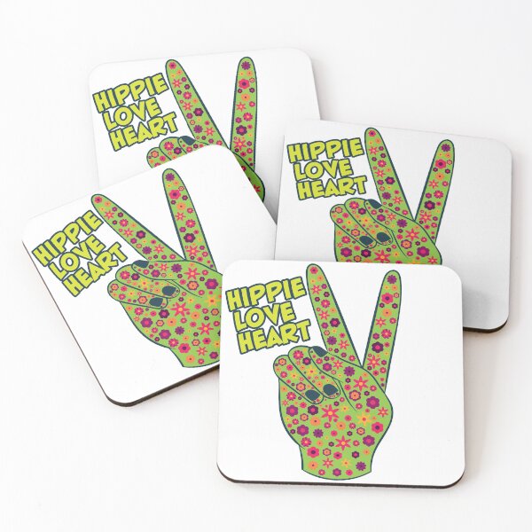 Item preview, Hippie LoveHeart designed and sold by MudPuppet.