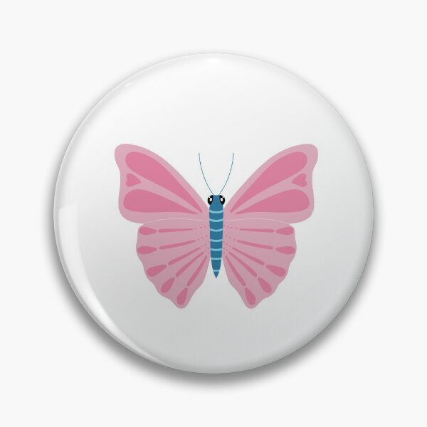 Item preview, Blue and Pink Butterfly designed and sold by daisyandlime.