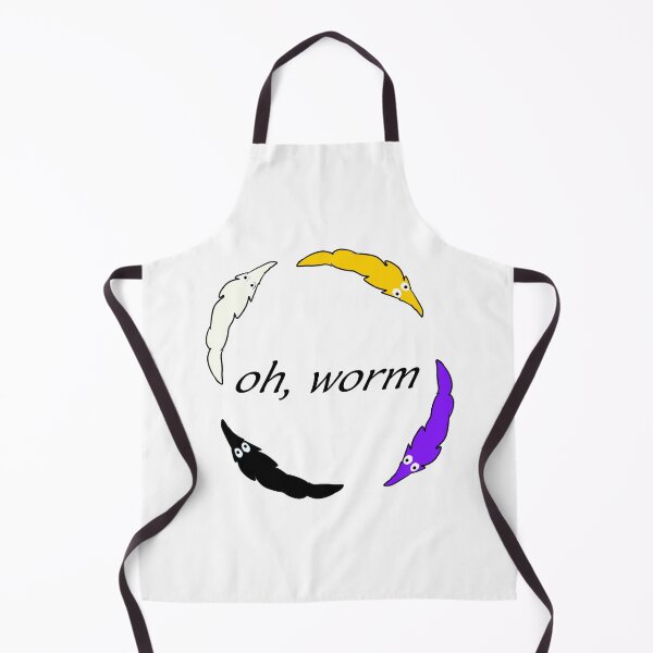 Item preview, "oh worm" (Nonbinary) designed and sold by Tuesday87.