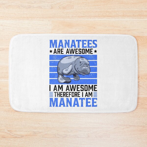 Item preview, Manatees are fantastic marine mammals saying designed and sold by madgrfx.