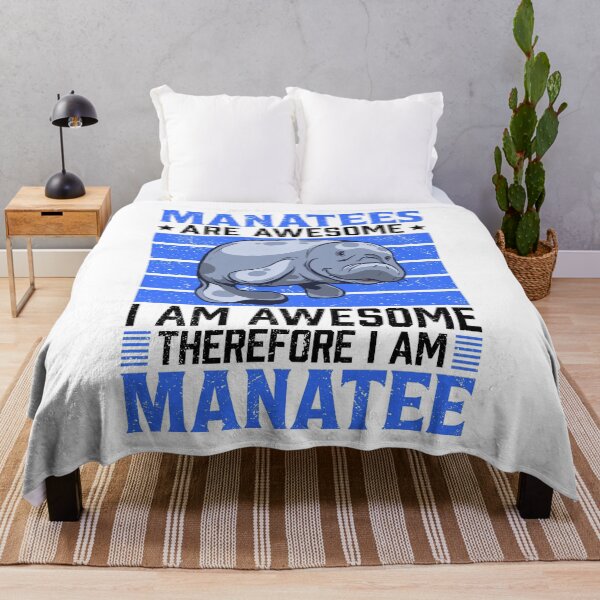 Item preview, Manatees are fantastic marine mammals saying designed and sold by madgrfx.