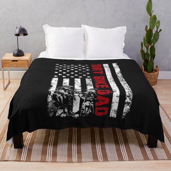 Item preview, Dirt Bike Dad Bike American Flag Father And Son Bike gift designed and sold by HammonArt.