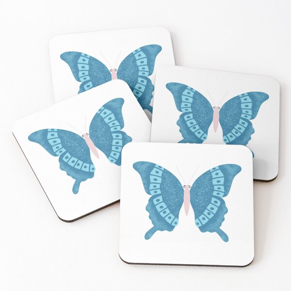 Item preview, Blue and Pink Butterfly designed and sold by daisyandlime.