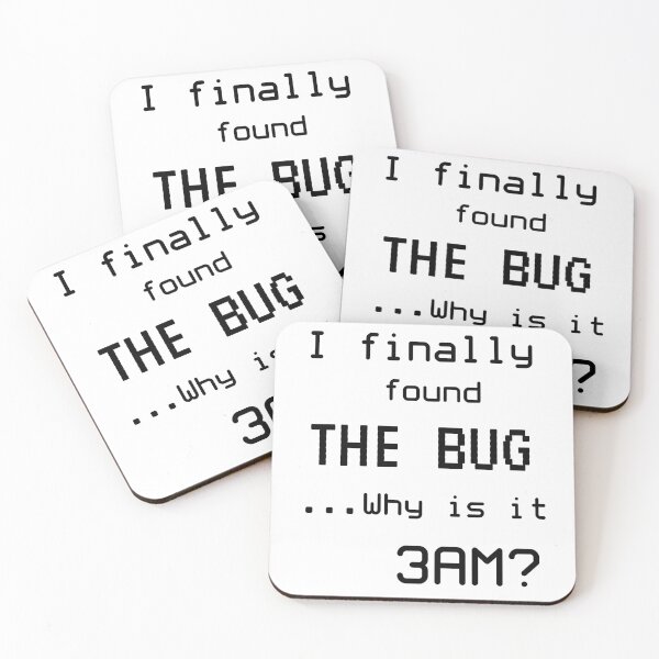 Item preview, Programmer meme I found the bug designed and sold by DerNerd.