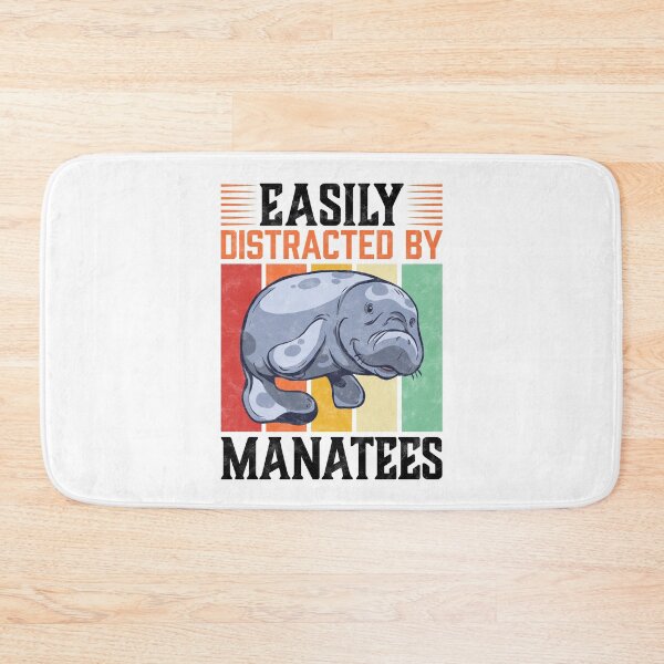 Item preview, Easily distracted by manatee marine mammals designed and sold by madgrfx.