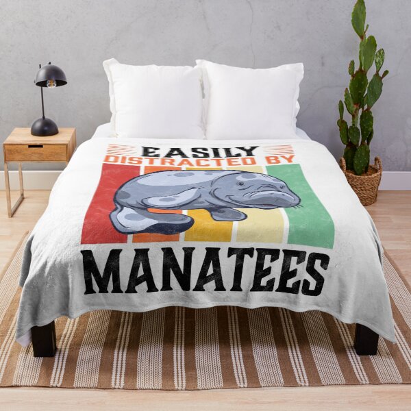 Item preview, Easily distracted by manatee marine mammals designed and sold by madgrfx.