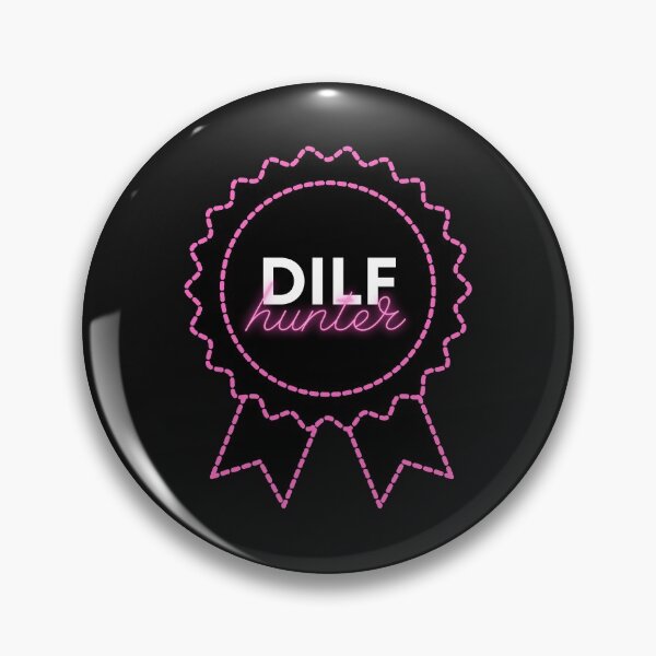 Item preview, DILF Hunter Black-Pink Ribbon designed and sold by CaitU.