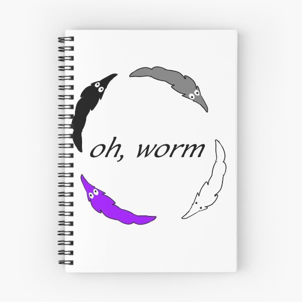 Item preview, "oh worm" (Asexual) designed and sold by Tuesday87.