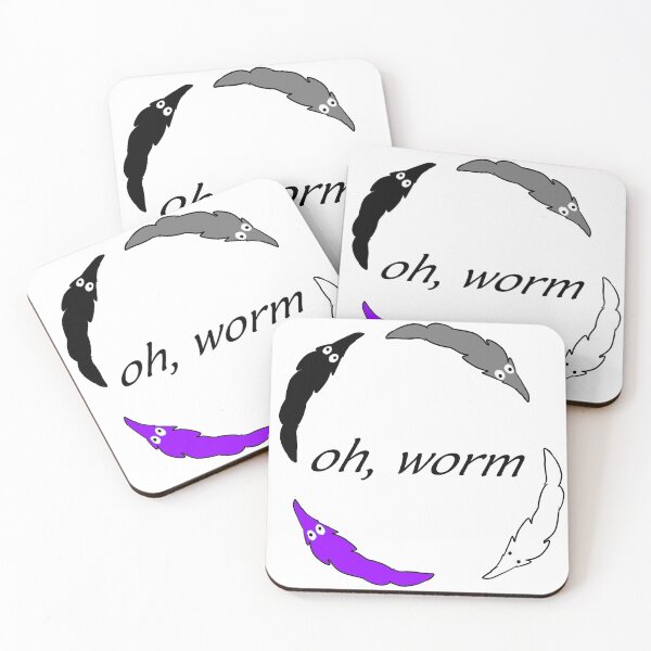 Item preview, "oh worm" (Asexual) designed and sold by Tuesday87.
