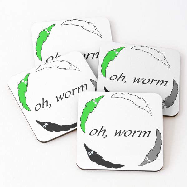 Item preview, "oh worm" (Aromantic) designed and sold by Tuesday87.