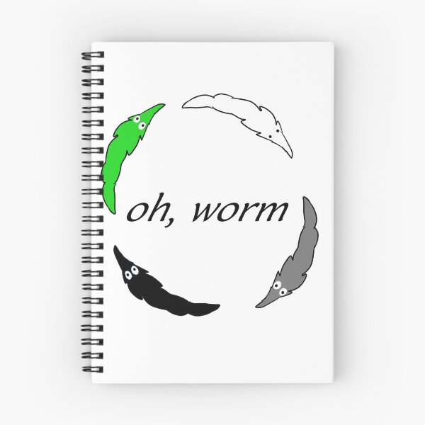 Item preview, "oh worm" (Aromantic) designed and sold by Tuesday87.