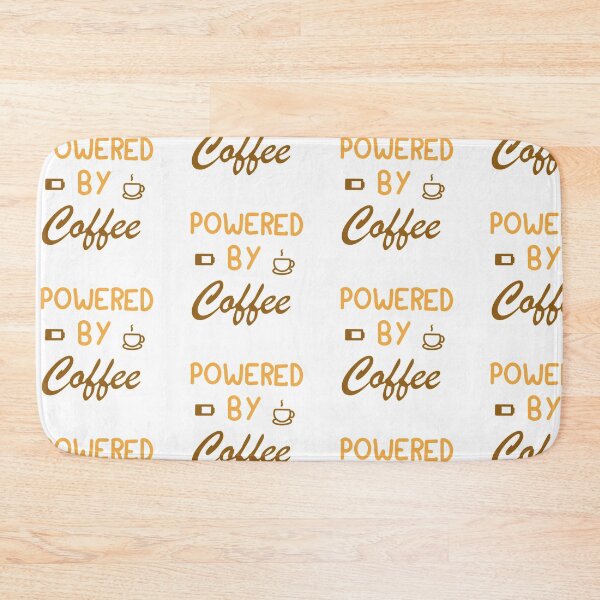 Item preview, Powered by coffee  designed and sold by FunPunStickers.