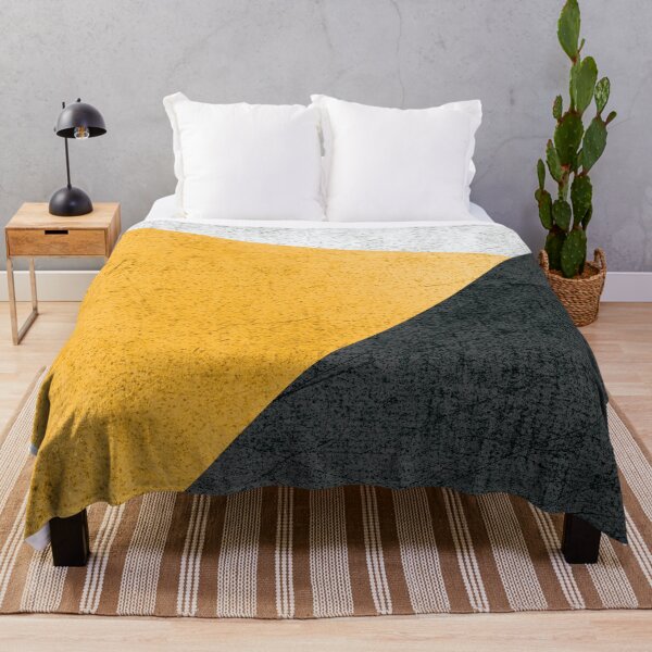 Item preview, Modern Yellow & Black Geometric designed and sold by dreamprint.