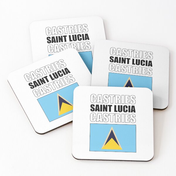 Item preview, Flag of Saint Lucia designed and sold by KewaleeTee.