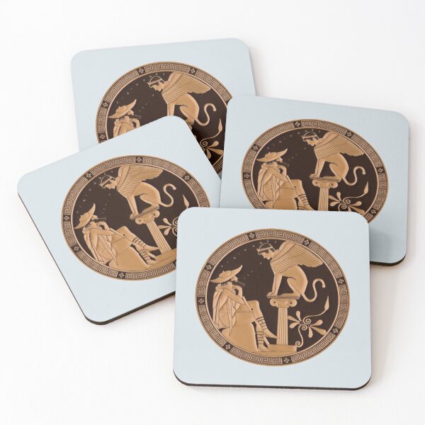 Item preview, Oedipus And The Sphinx  designed and sold by AlchemicalBandi.