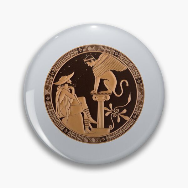 Item preview, Oedipus And The Sphinx  designed and sold by AlchemicalBandi.