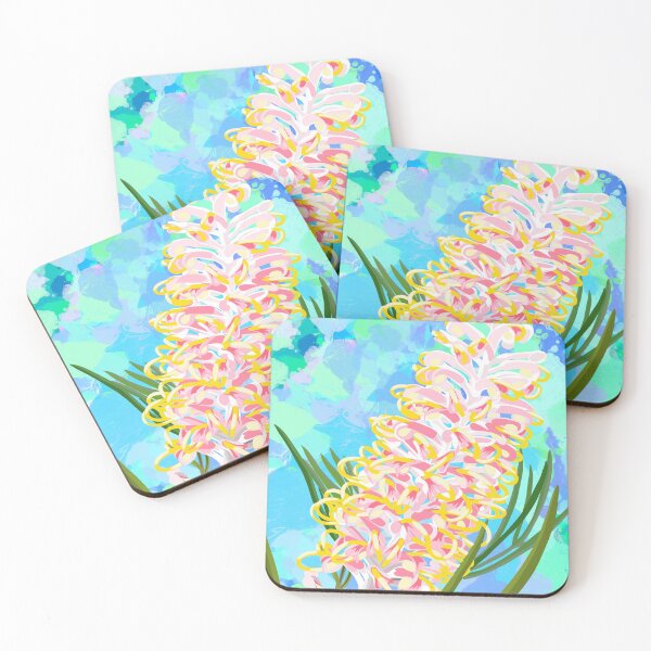 Item preview, Blue and Green Grevillea designed and sold by Anli Vuong.
