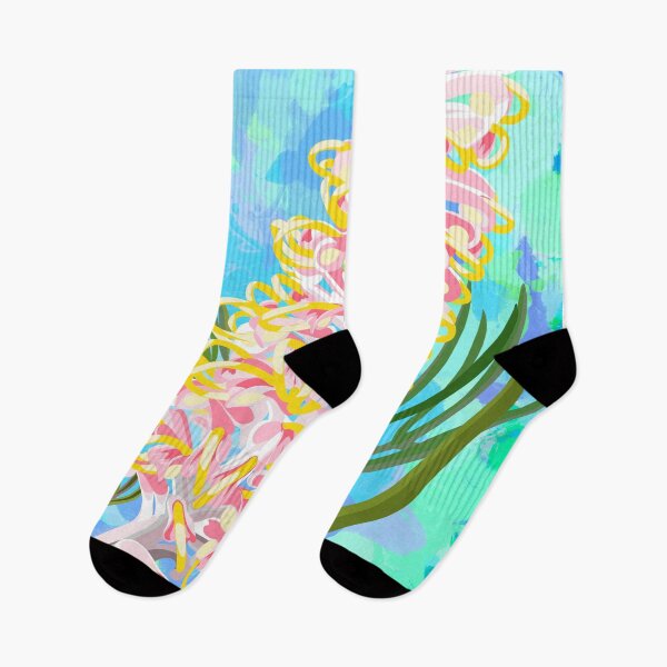 Item preview, Blue and Green Grevillea designed and sold by Anli Vuong.