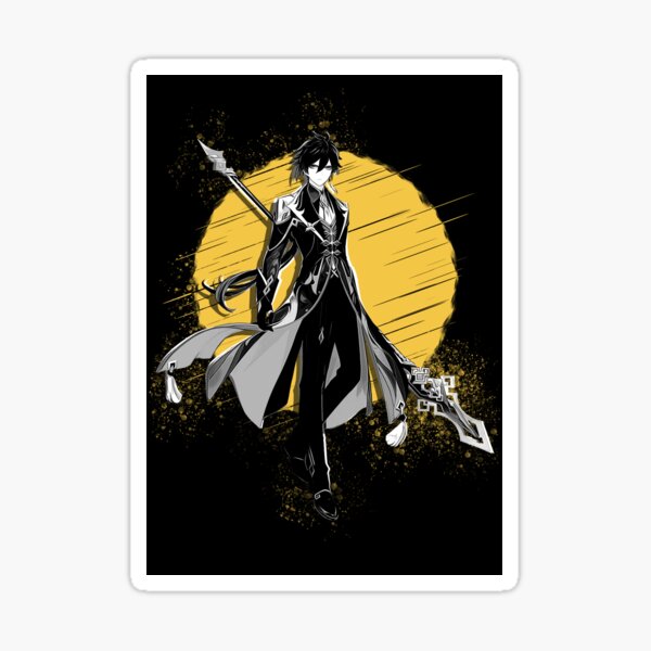 Item preview, Zhongli - Genshin Impact designed and sold by MyAsianArt.