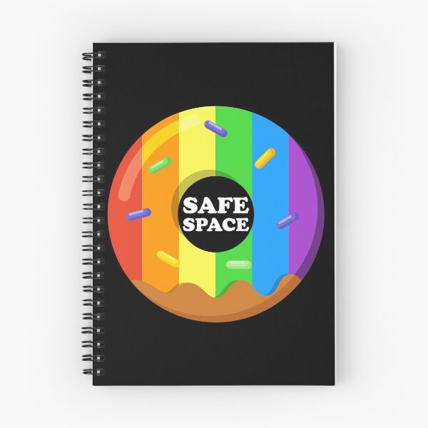 Item preview, Rainbow Doughnut LGBTQ Sign Safe Space Equality designed and sold by aronia.