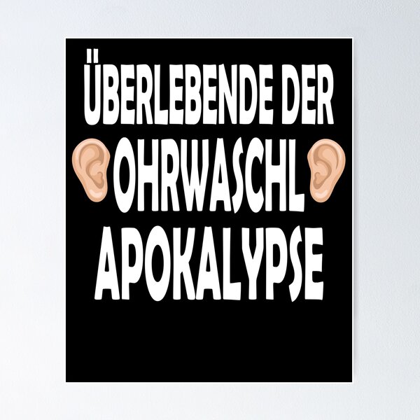 Artikelvorschau, Überlebende der Ohrwaschl Apokalypse entworfen und verkauft von lotushaza.