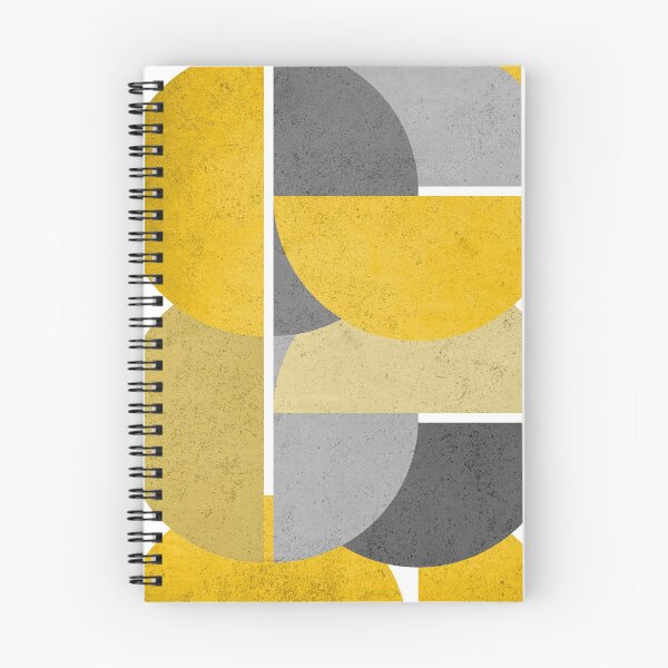 Item preview, Modern Yellow & Gray Geometric designed and sold by dreamprint.