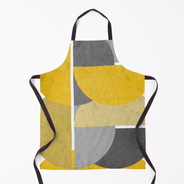 Item preview, Modern Yellow & Gray Geometric designed and sold by dreamprint.