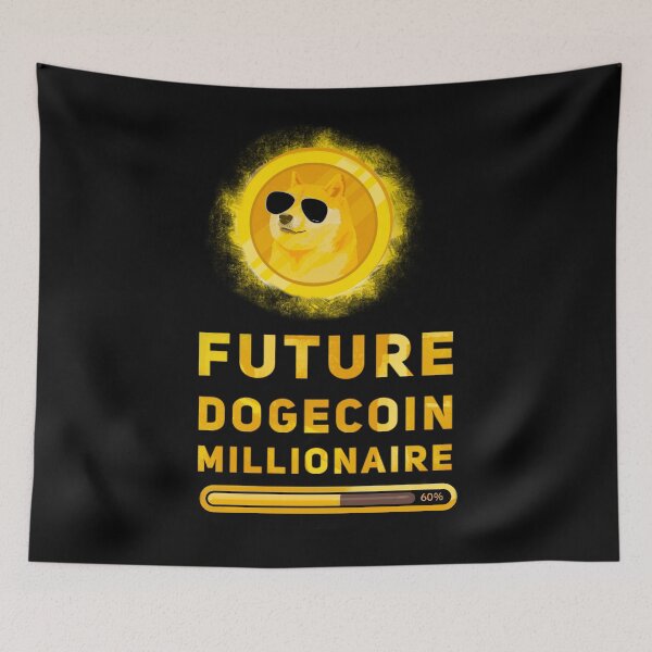 Item preview, Future Dogecoin millionaire designed and sold by mwebba2005.