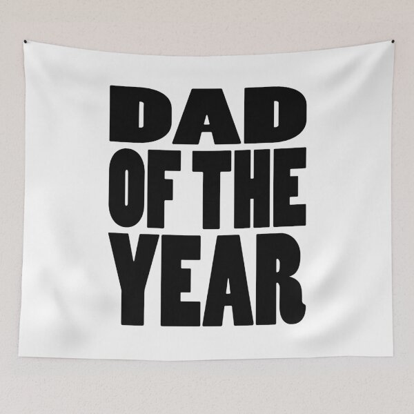 Aperçu de l'œuvre DAD OF THE YEAR | Fathers day typography créée et vendue par Cevil.