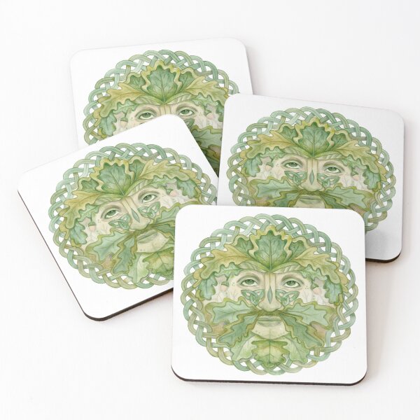 Item preview, Celtic Green Man designed and sold by Highland Celtic Art.