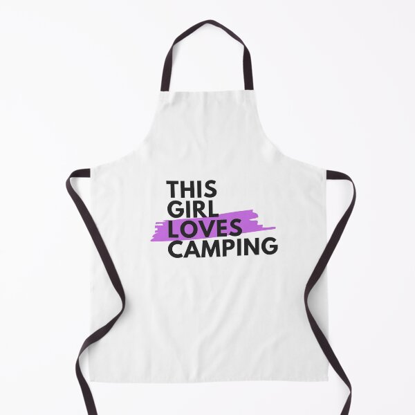 Artikelvorschau, Dieses Mädchen liebt Camping entworfen und verkauft von TheGreenGoat.