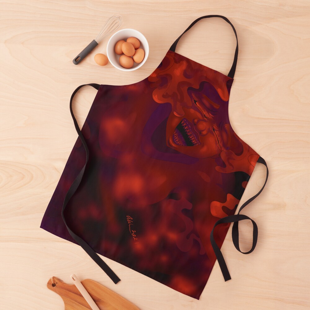 Item preview, Apron designed and sold by CodeMonkeyArts.