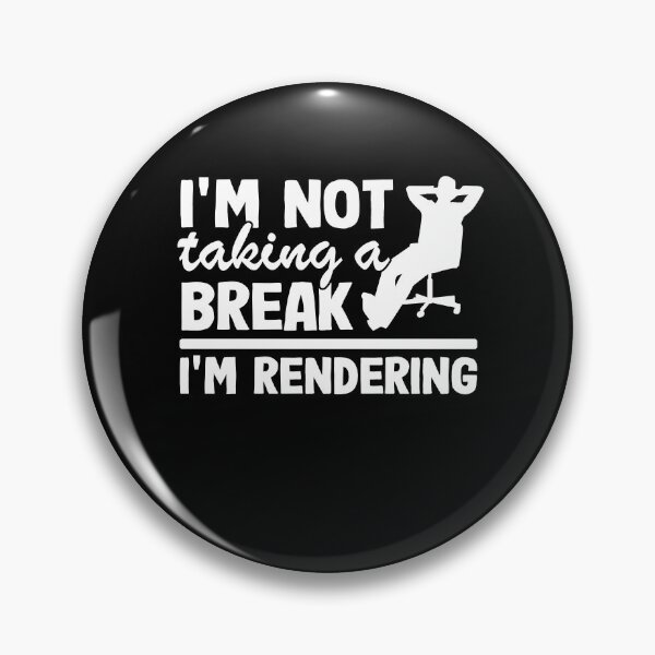 Item preview, I'm Rendering Filmmaker Video Editor Editing Gift Funny designed and sold by Stronzi.