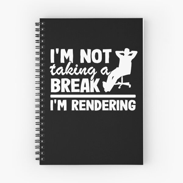Item preview, I'm Rendering Filmmaker Video Editor Editing Gift Funny designed and sold by Stronzi.