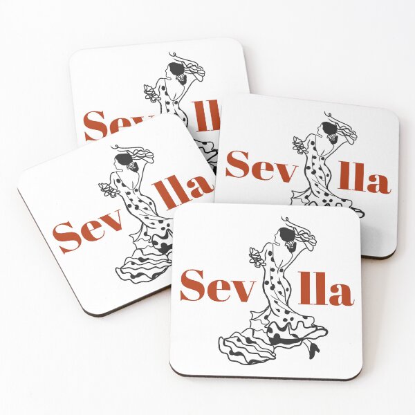 Item preview, Sevilla Seville dancing flamenco flamenca designed and sold by Tropical Blood.