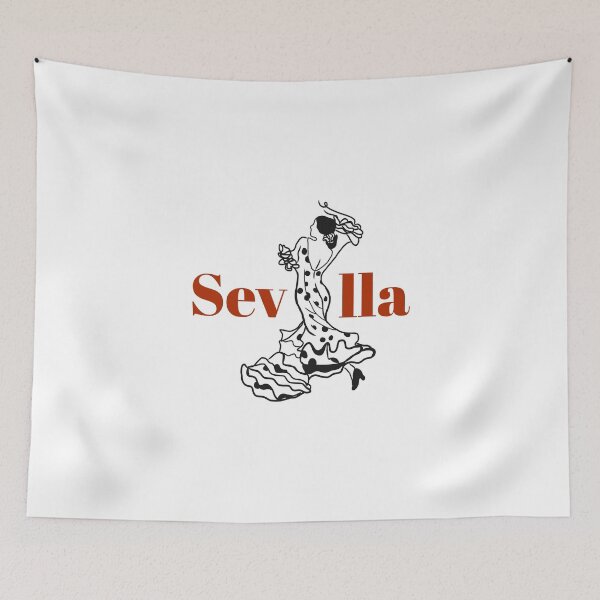 Item preview, Sevilla Seville dancing flamenco flamenca designed and sold by Tropical Blood.