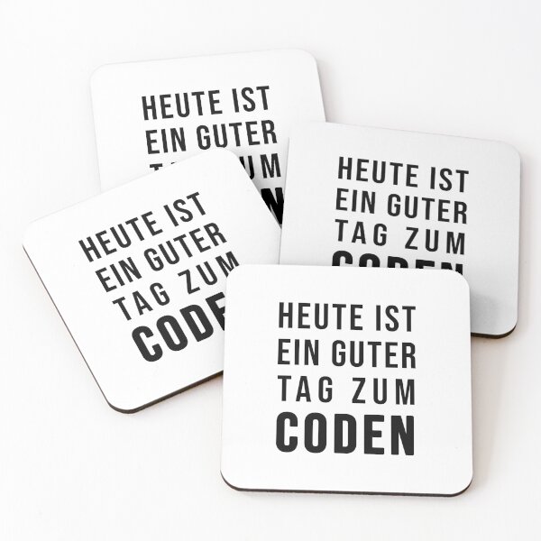 Artikelvorschau, Heute ist ein guter Tag zum Coden entworfen und verkauft von TopsellerShirts.