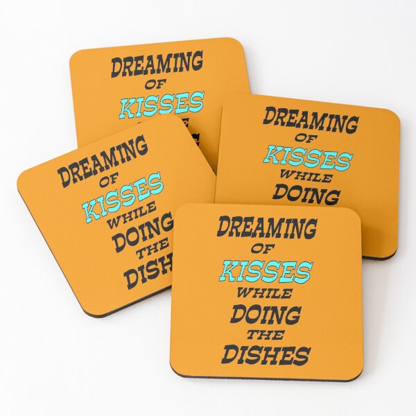 Item preview, Dreaming of kisses while doing the dishes designed and sold by LoneAngel.