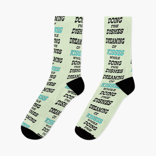 Item preview, Dreaming of kisses while doing the dishes designed and sold by LoneAngel.