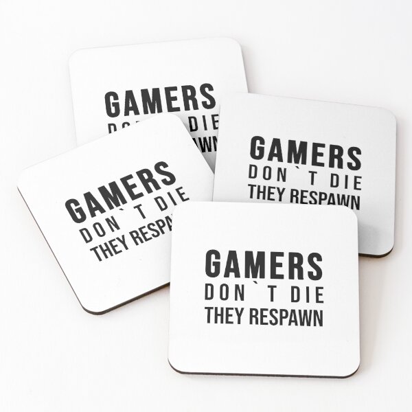 Item preview, Gamers don't die they respawn designed and sold by TopsellerShirts.