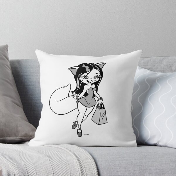 Item preview, Shopping Girl Retro 30s Cartoon Rubber Hose Style designed and sold by skullislandprod.